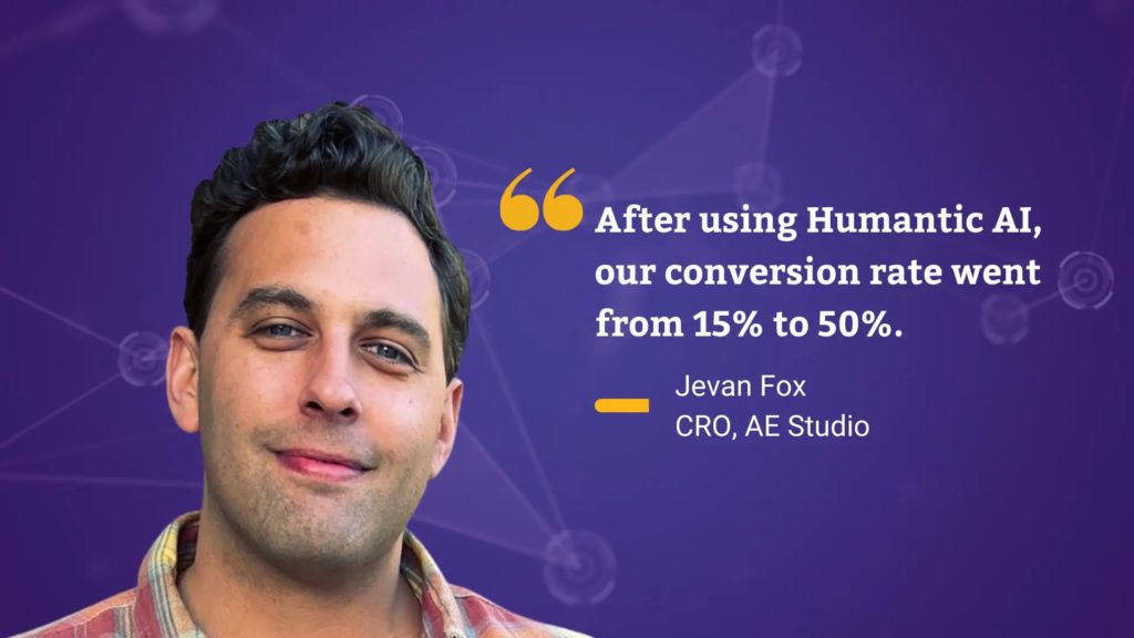 How a CRO 3x'd their response rates using Humantic AI
