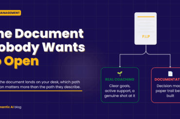 Sales PIP explained: two outcomes of a performance improvement plan, real coaching or documentation